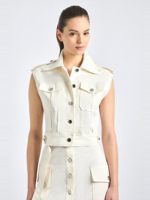 DEREK LAM 10 CROSBY ILLIANA UTILITY VEST