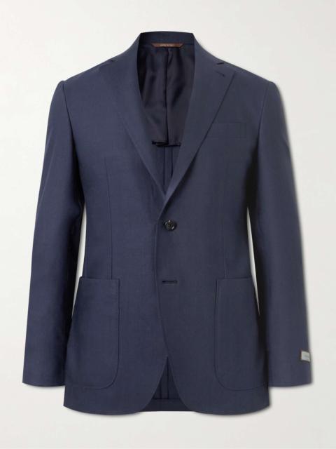 Kei Linen and Wool-Blend Suit Jacket