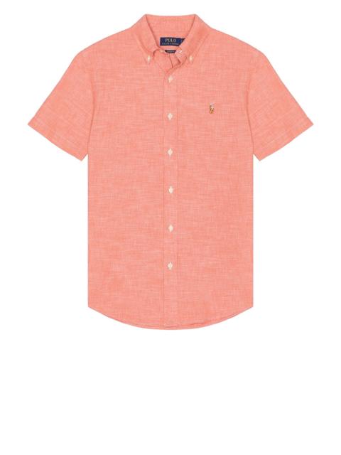 Polo Ralph Lauren Short Sleeve Chambray Sport Shirt