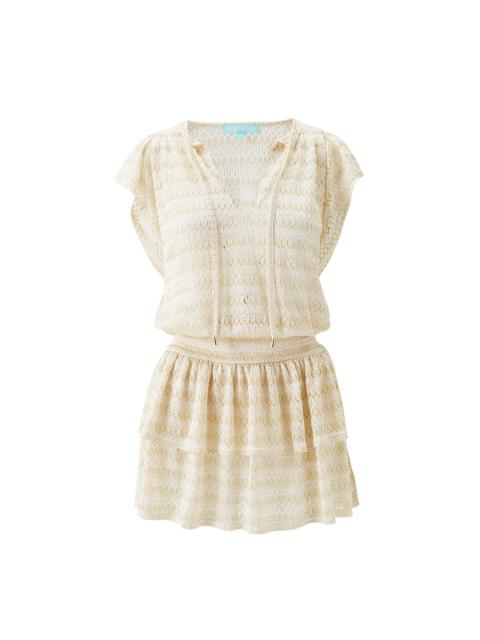 MELISSA ODABASH REMI GOLD DRESS