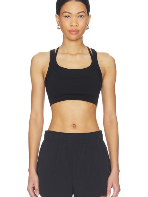BEYOND YOGA Seamless Double Layer Mesh Bra