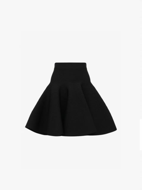 CIRCULAR RIB SKIRT