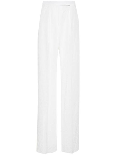 Laringe high-waist straight-leg trousers