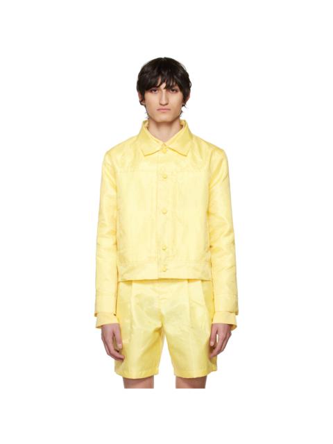 Kanghyuk Yellow Aramid Trucker Jacket