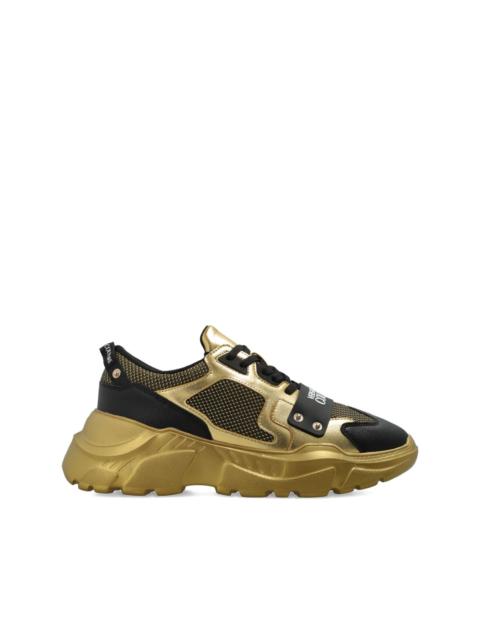 VERSACE JEANS COUTURE logo-strap sneakers