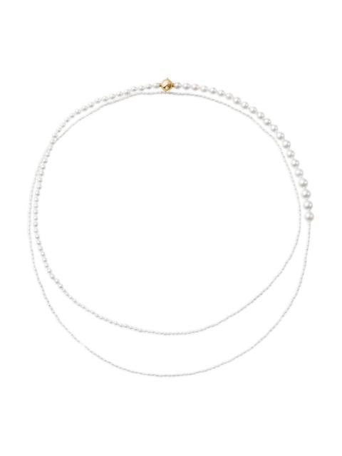 SOPHIE BILLE BRAHE Women's Endless Colonnade Jardin De Peggy 14K Yellow Gold & Freshwater Pearl Necklace - Yellow Gold