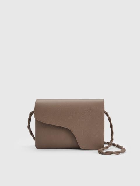 ATP ATELIER Duronia Tahini Grained Leather Mini crossbody bag