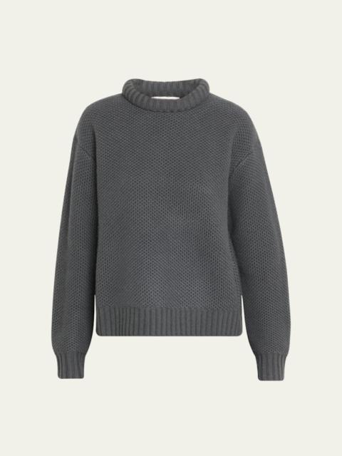 TWP Cashmere Waffle Thermal Sweater