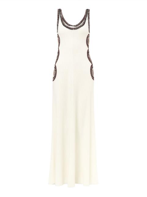Chloé EMBELLISHED TANK DRESS