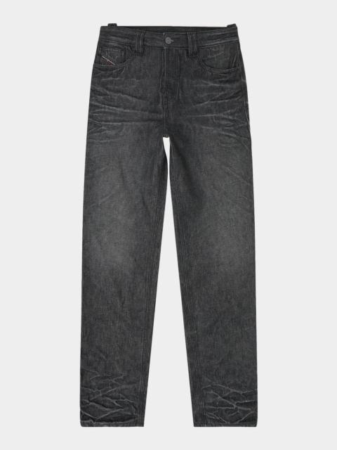 Diesel Men's 1991 D-Voeed Crinkle Denim Straight-Fit Jeans