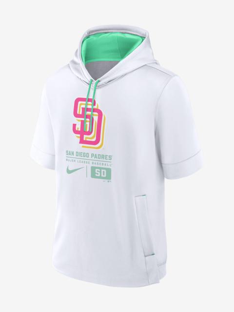 San Diego Padres City Connect Nike Men's MLB Short-Sleeve Pullover Hoodie