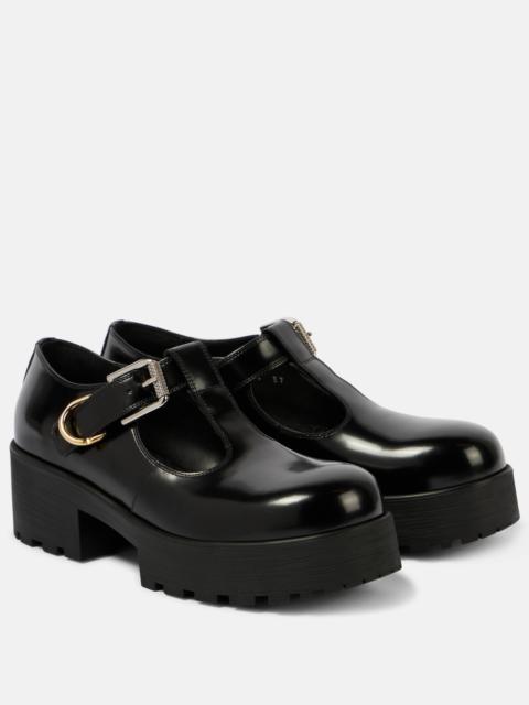 Givenchy Voyou brushed leather loafers