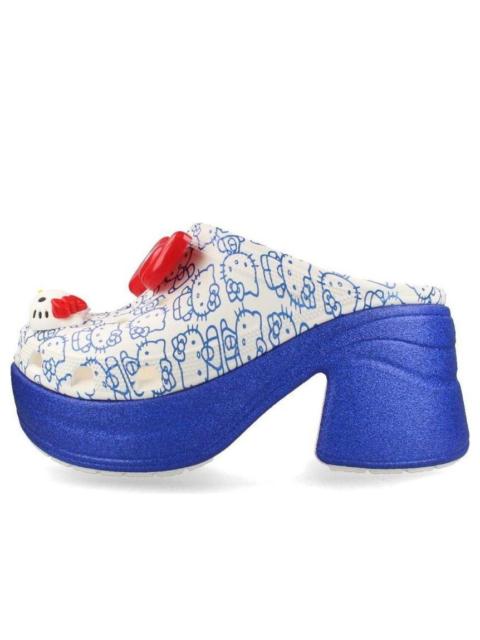 crocs (WMNS) Crocs Hello Kitty Siren Clogs 'White Blue' 209451-100