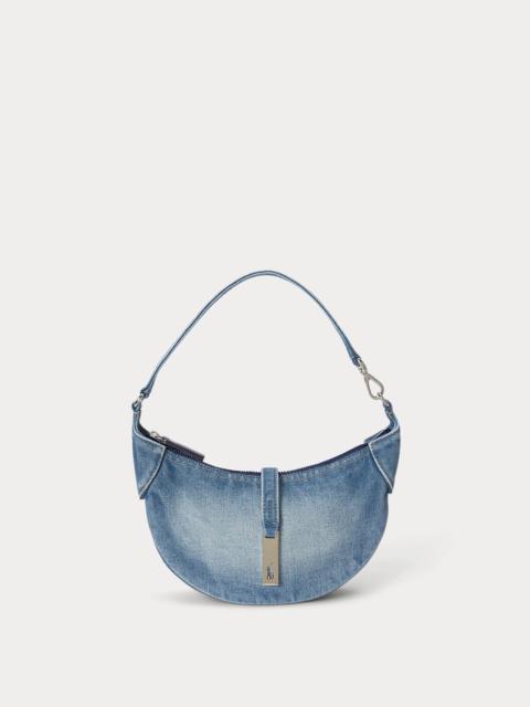 Polo Ralph Lauren Polo ID Denim Mini Shoulder Bag