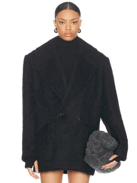 Acne Studios Opeala Messy Hair Coat