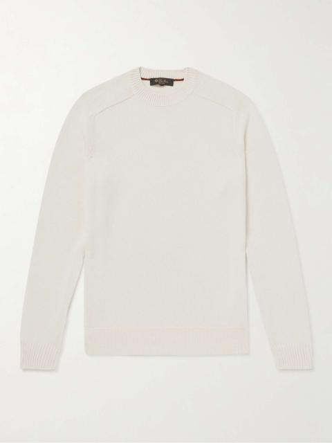Cotton and Silk-Blend Sweater