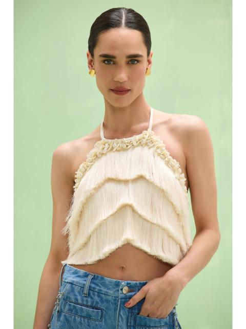 PatBO LILA FRINGE TOP