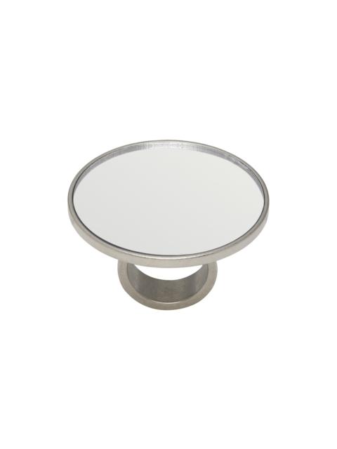 MM6 Maison Margiela Silver Mirror Ring
