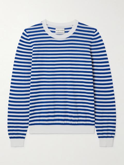HIGH SPORT Alex Striped Cotton Top