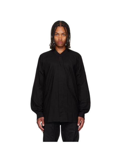 Rick Owens Black Concordians Jumbo Faun Shirt