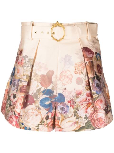 Zimmermann Luminosity silk-blend shorts