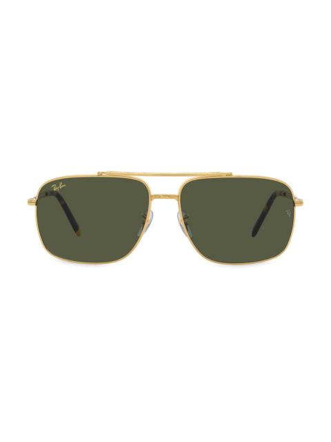Ray-Ban Men's RB3796 47MM Pillow Sunglasses - Yellow
