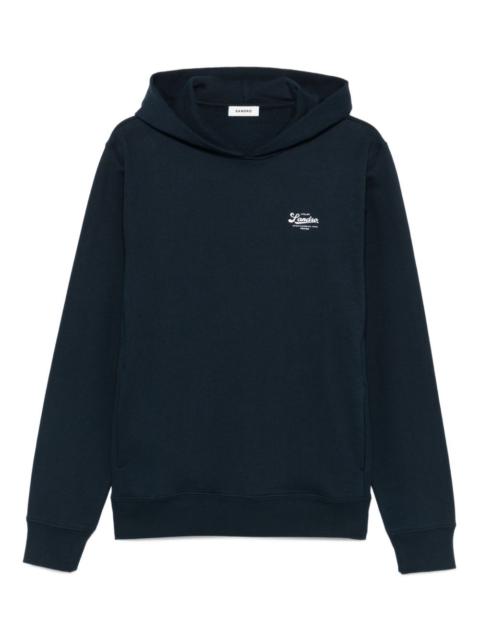 Sandro logo-print hoodie