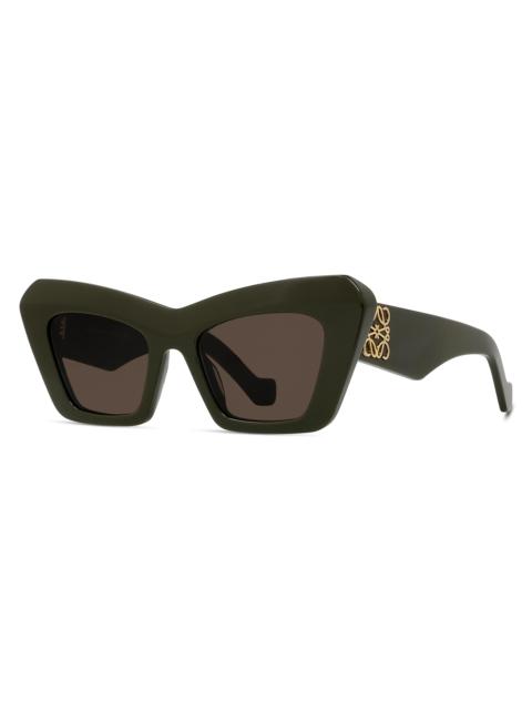 Loewe Anagram 51MM Cat-Eye Sunglasses