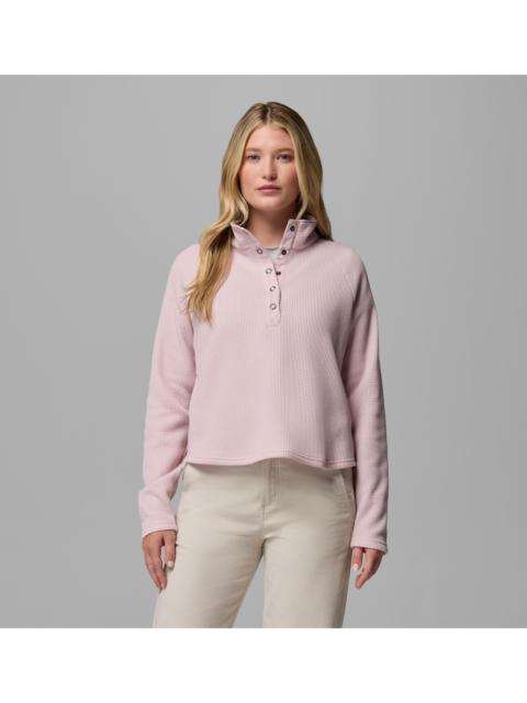 Columbia Women's Holly Hideaway Waffle Half Snap Shirt
