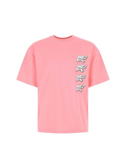 logo-print cotton T-shirt