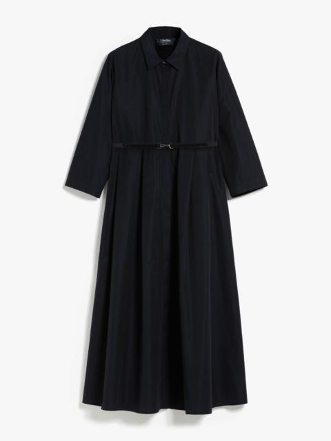 'S Max Mara EMILIA Cotton faille shirt dress