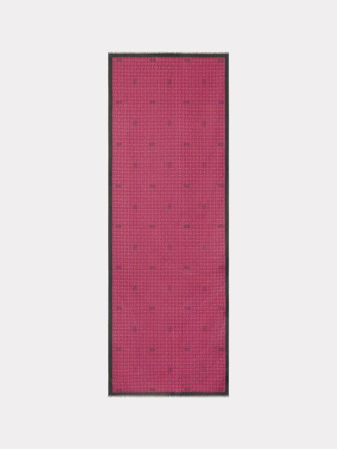 KENZO 'KENZO Stamp' cotton stole