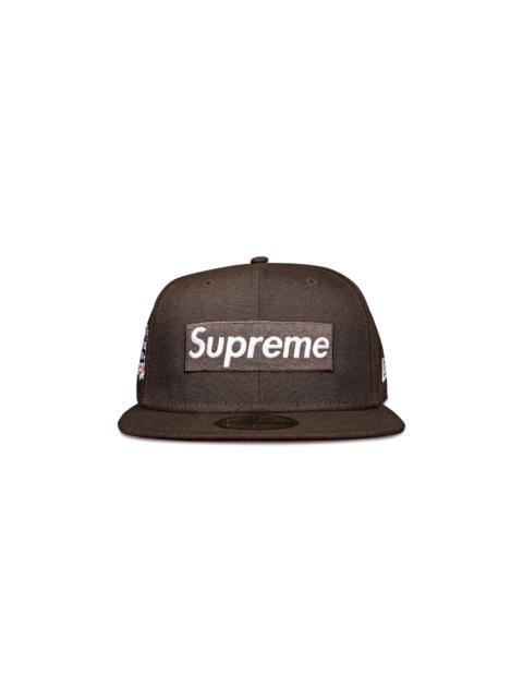 Supreme Supreme No Comp Box Logo New Era 'Brown'