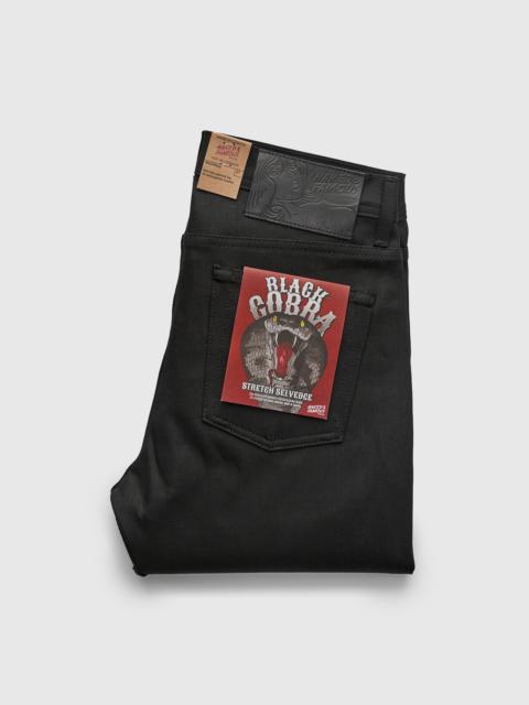 Naked & Famous "Black Cobra Stretch" 12oz Selvedge Denim - Weird Guy Fit