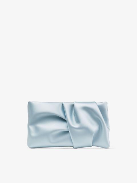 JIMMY CHOO Bonny Clutch
Ice Blue Satin Clutch Bag