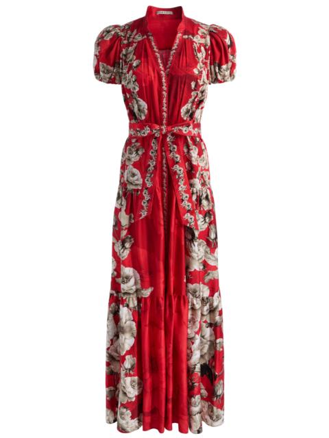 Alice + Olivia CORA MAXI SHIRT DRESS