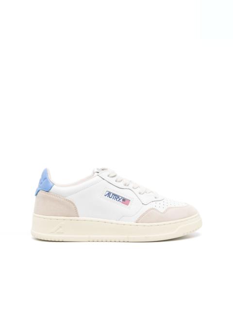 logo-patch low-top sneakers