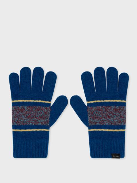 Paul Smith 'Fleck' Wool Gloves