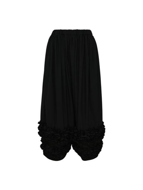Comme des Garçons Comme des Garçons Gathered Hem Pants