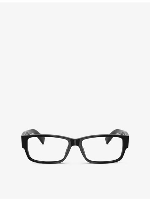 Prada B09V Branded Sides Acetate Sunglasses
