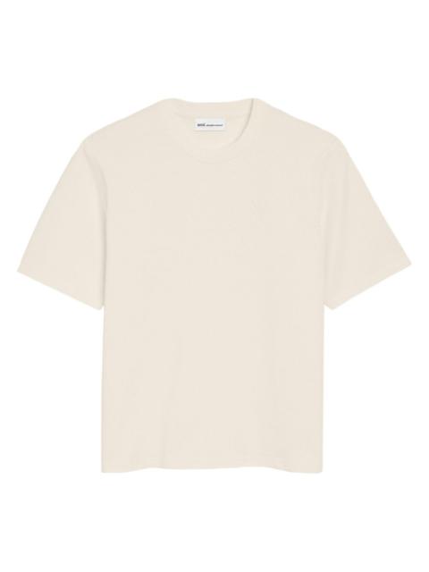 AMI Paris embroidery T-shirt