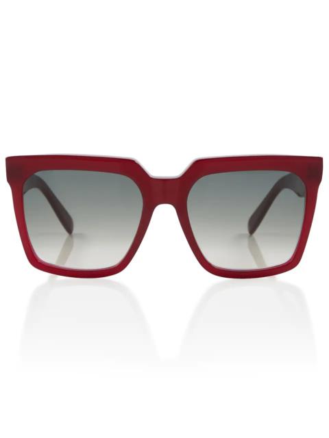 Square acetate sunglasses