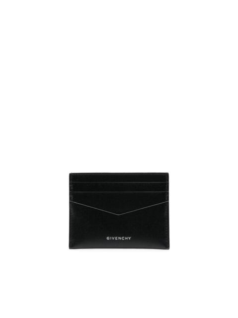Givenchy logo-print textured-leather wallet