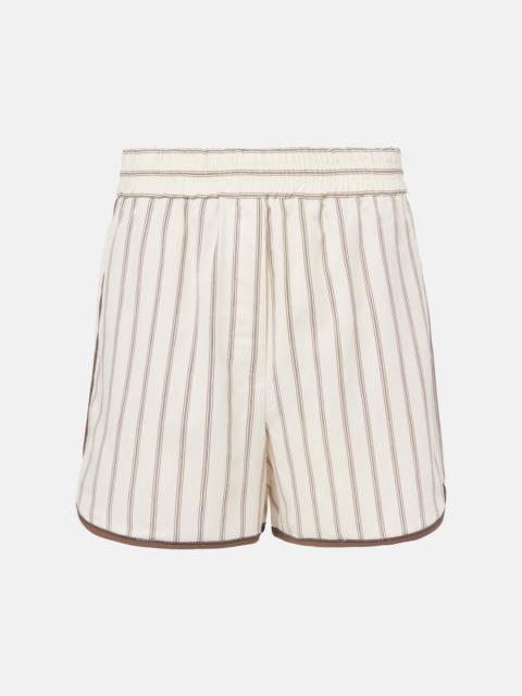 Brunello Cucinelli High-rise Bermuda shorts