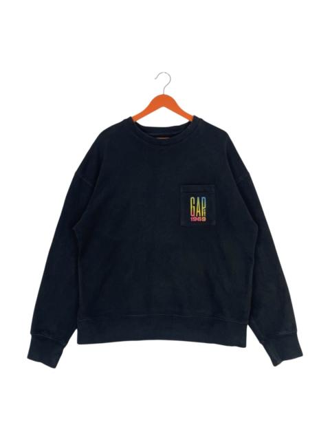 Other brands Vintage Gap Classic Backhit Printed|Pocket Style Sweatshirt