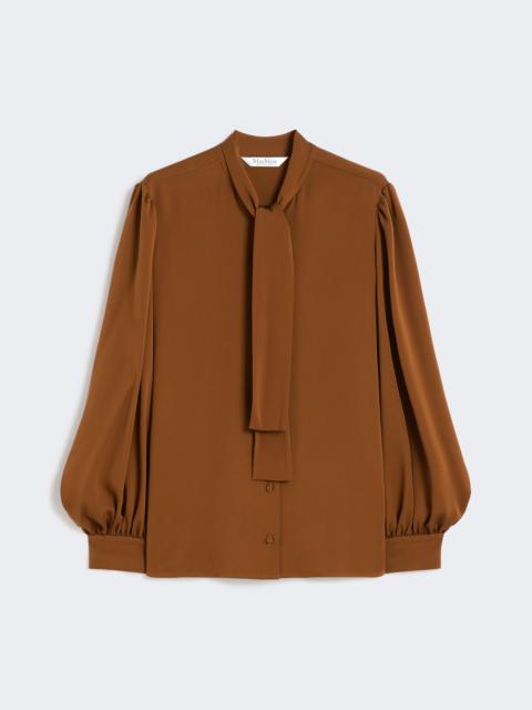 Max Mara MELANIA Silk charmeuse shirt