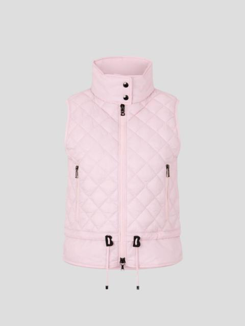 BOGNER ELINA QUILTED VEST IN PINK