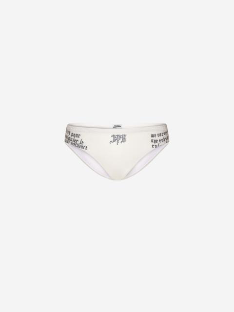 Jean Paul Gaultier THE “TATTOO WINGS” SWIM BRIEFS