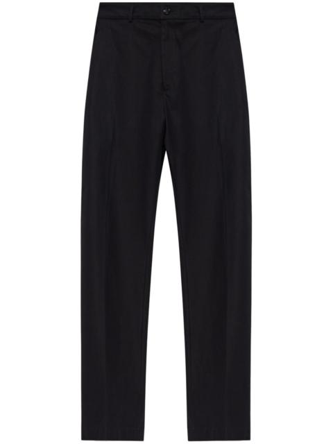 Burberry Equestrian Knight-embroidered trousers