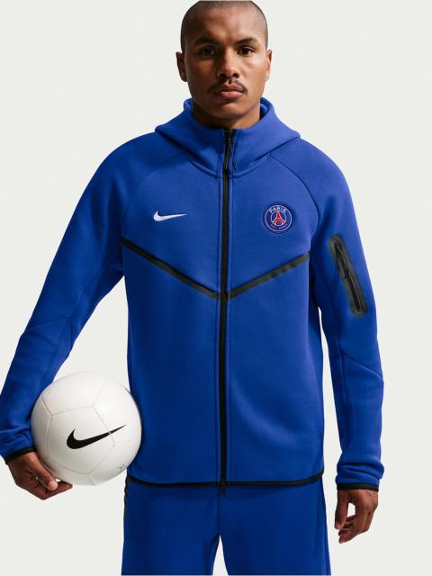 Nike Paris Saint-Germain Tech Fleece Windrunner Men's Nike Soccer Full-Zip Hoodie